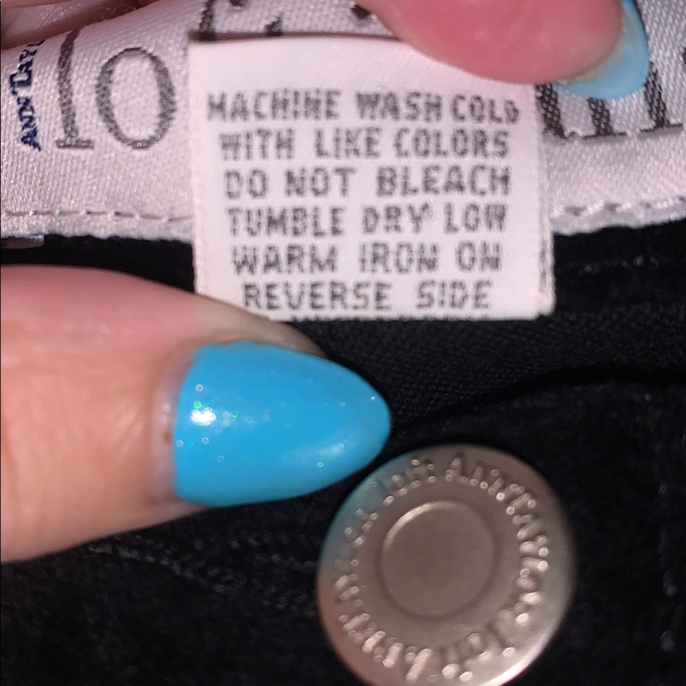 LOFT Women's velvet jeans size 8 - Picture 8 of 8